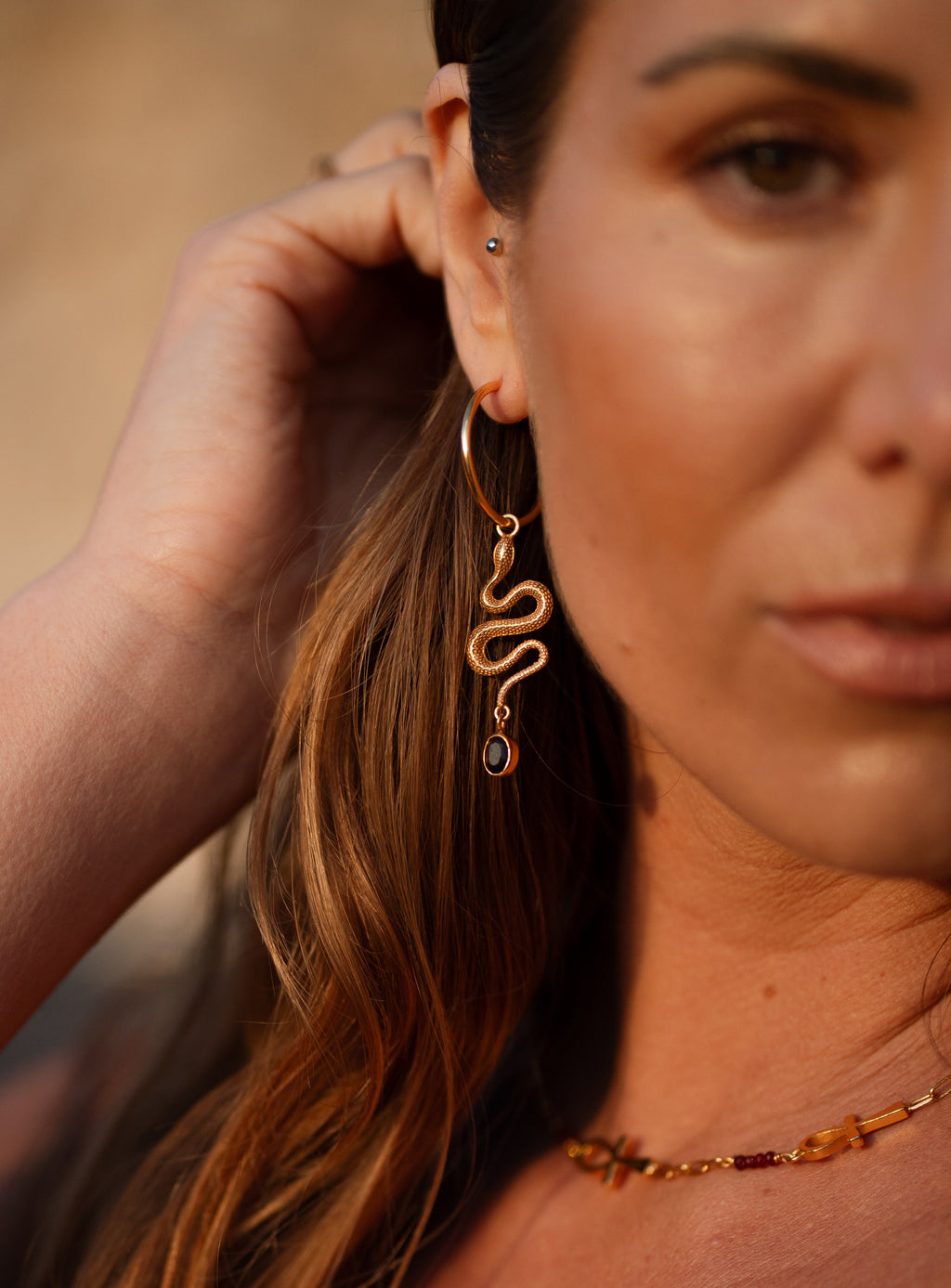 Velora Serpent Hoops PRE ORDER