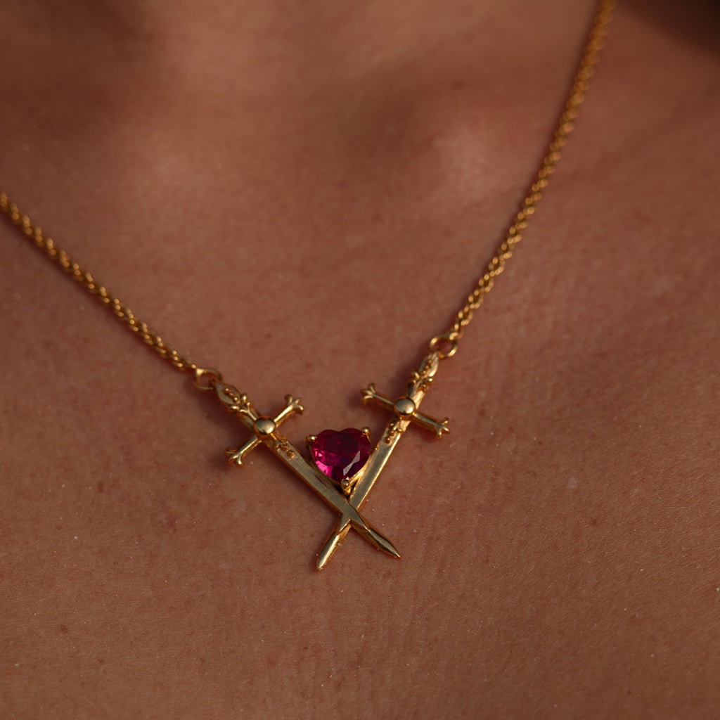 Zyra Necklace - RUBY PRE ORDER